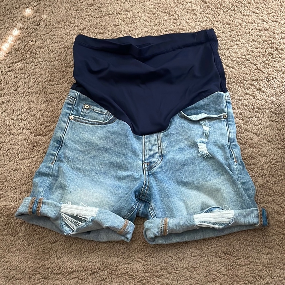 Pink Blush Shorts Maternity size small